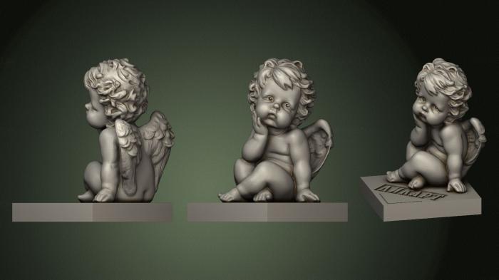 Angels (AN_0229) 3D model for CNC machine